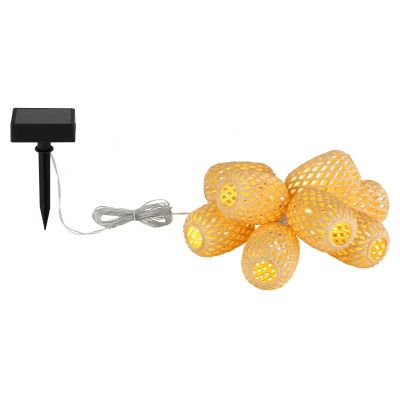 Globo Lighting Solar girlanda zewnętrzna 1x0,06 W czarny 36129-8