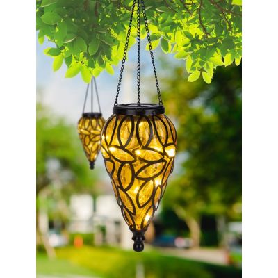 Globo Lighting Solar lampa solarna stojąca 0,06 W bursztynowy 36131A