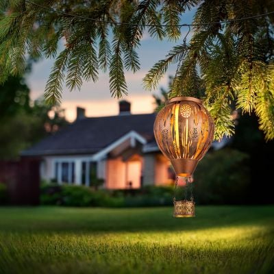 Globo Lighting Solar lampa solarna wisząca 1x0,02 W miedź 36140