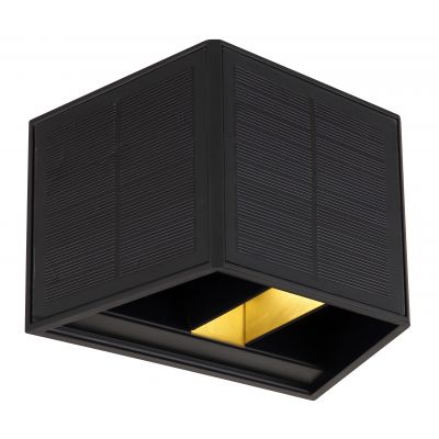 Globo Lighting Solar kinkiet solarny 1x6 W czarny 36495