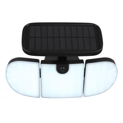 Globo Lighting Solar kinkiet solarny 1x10 W czarny 36498