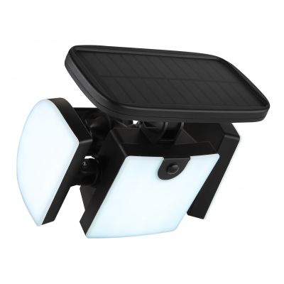 Globo Lighting Solar kinkiet solarny 1x10 W czarny 36498