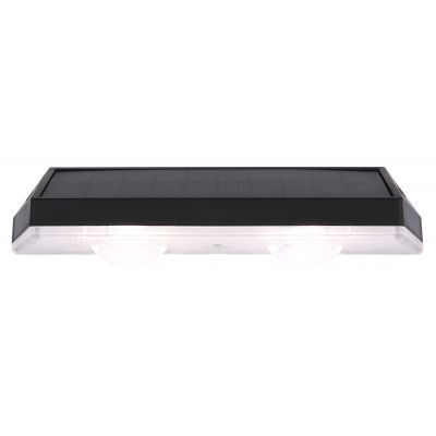 Globo Lighting Solar kinkiet solarny 1x0,4 W czarny 36499