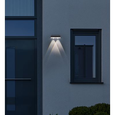 Globo Lighting Solar kinkiet solarny 1x0,4 W czarny 36499