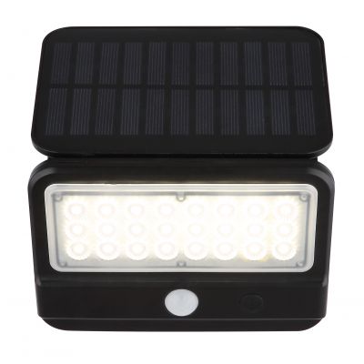 Globo Lighting Solar kinkiet solarny 1x4 W czarny 36500