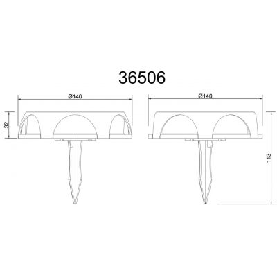 Globo Lighting Solar lampa solarna stojąca 1x1,2 W czarny 36506