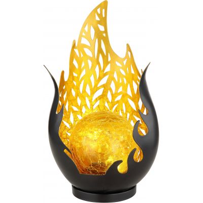 Globo Lighting Solar lampa stojąca 1x0,06 W czarny-złoty 36534