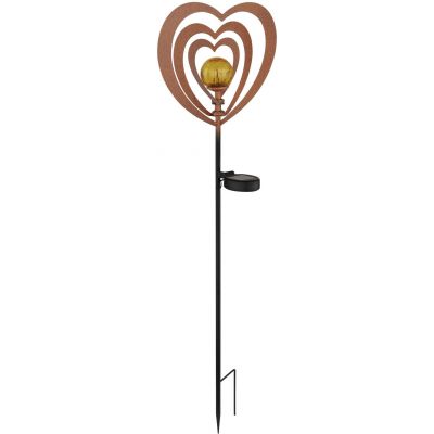 Globo Lighting Solar lampa solarna stojąca 1x0,06 W rdzawy/czarny 36580R