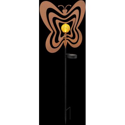 Globo Lighting Solar lampa solarna stojąca 1x0,06 W rdzawy/czarny 36581R