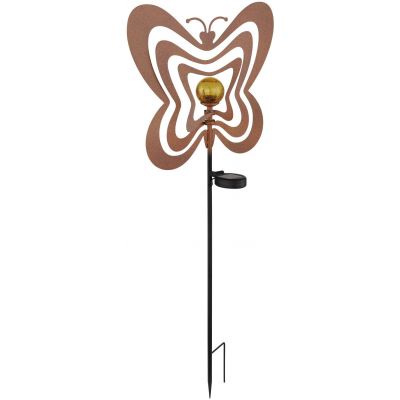 Globo Lighting Solar lampa solarna stojąca 1x0,06 W rdzawy/czarny 36581R