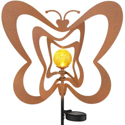 Globo Lighting Solar lampa solarna stojąca 1x0,06 W rdzawy/czarny 36581R