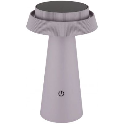 Globo Lighting Solar lampa stojąca 1x4 W czarny-różowy 36624P