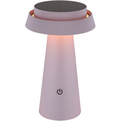 Globo Lighting Solar lampa stojąca 1x4 W czarny-różowy 36624P