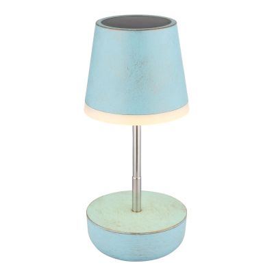 Globo Lighting Solar lampa solarna stołowa 1x0,06 W niebieski 36638B