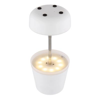 Globo Lighting Solar lampa solarna stołowa 1x0,06 W biały 36638W