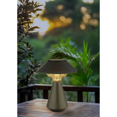 Globo Lighting Solar lampa solarna stołowa 1x0,06 W antracyt 36639A