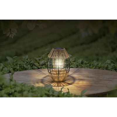 Globo Lighting Solar lampa solarna stołowa 1x2 W czarny 36669