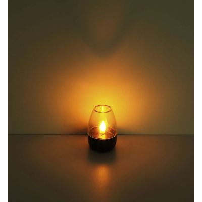 Globo Lighting Solar lampa solarna stołowa 1x0,02 W szara 36703