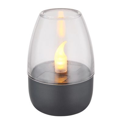 Globo Lighting Solar lampa solarna stołowa 1x0,02 W szara 36703