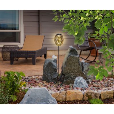 Globo Lighting Solar lampa stojąca 1x0,06 W czarny 36745