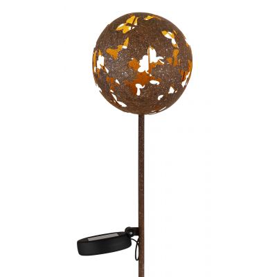 Globo Lighting Solar lampa solarna stojąca 1x0,02 W rdzawy 36747