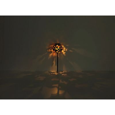 Globo Lighting Solar lampa solarna stojąca 1x0,02 W rdzawy 36748