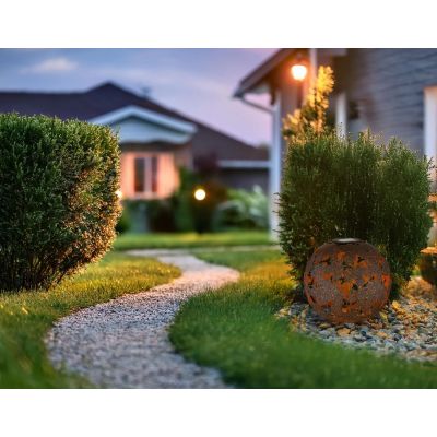 Globo Lighting Solar lampa solarna stojąca 1x0,02 W rdzawy 36749