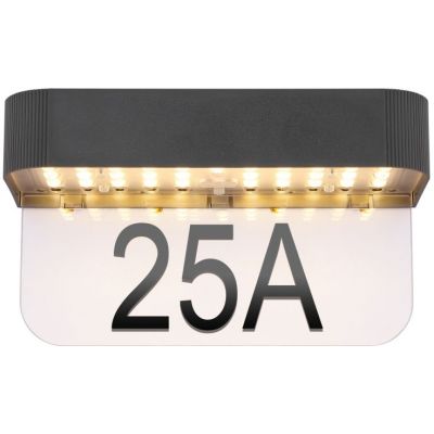 Globo Lighting Solar lampa solarna wisząca 1x6 W szara 36790