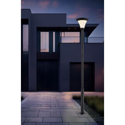 Globo Lighting Solar lampa solarna stojąca 1x8 W czarna/szara 36911