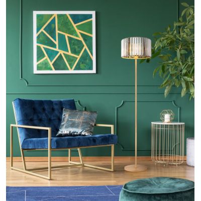 Globo Lighting Run lampa stojąca 1x60 W przydymiona 40220146