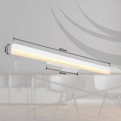 Globo Lighting Sallo kinkiet 1x12 W biały 41926W