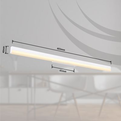 Globo Lighting Sallo kinkiet 1x18 W biały 41927W