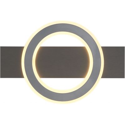 Globo Lighting Jayden lampa podsufitowa 1x18 W biała-czarna-szara 48034-18