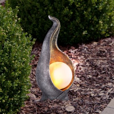 Globo Lighting Solar lampa solarna stojąca 36x0,06 W srebrny-złoty 33439