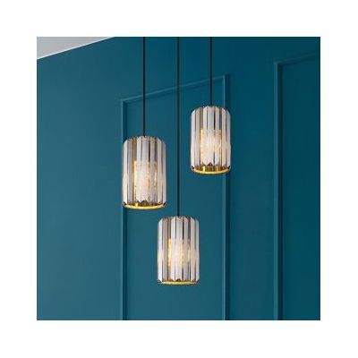 Globo Lighting Run lampa wisząca 3x60 W przydymiona 30229346