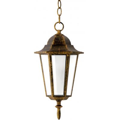 Goldlux Liguria lampa wisząca zewnętrzna 1x20 W patyna 202178