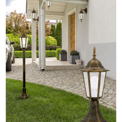 Goldlux Liguria lampa stojąca zewnętrzna 1x20 W patyna 202253