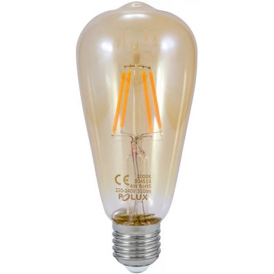 Goldlux VintageAmber żarówka LED 4W 2000 K E27 304513