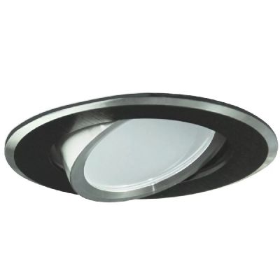 Goldlux Sun Olal lampa do zabudowy 1x3,5 W czarna 305251