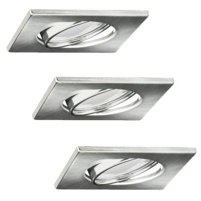 Goldlux Olin lampa do zabudowy 1x8 W srebrna 305855