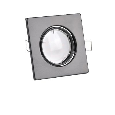 Goldlux Olin lampa do zabudowy 1x8 W czarna 305879