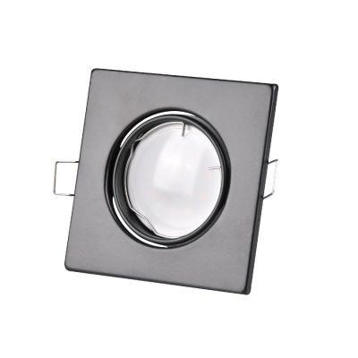 Goldlux Olin lampa do zabudowy 1x8 W czarna 305879