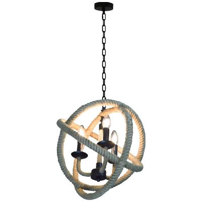 Goldlux Globo lampa wisząca 3x10 W beżowa 307903
