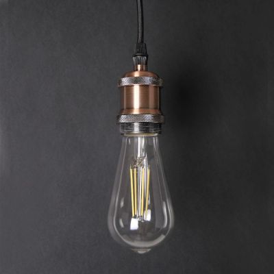 Goldlux Nola lampa wisząca 1x20 W miedź 309020