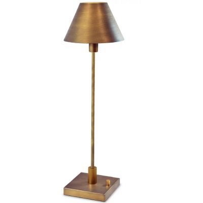 Goldlux Grena lampa stołowa 1x12 W mosiądz 312389