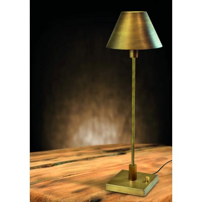 Goldlux Grena lampa stołowa 1x12 W mosiądz 312389