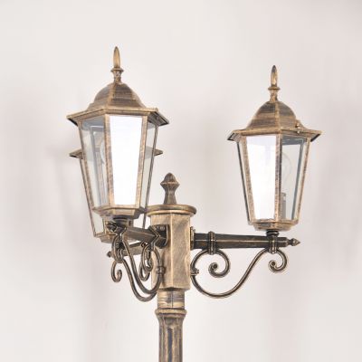 Goldlux Liguria lampa stojąca zewnętrzna 3x20 W patyna 313430