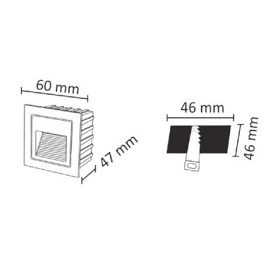 Goldlux Q LED lampa przypodłogowa 1x3 W grafitowa 313720