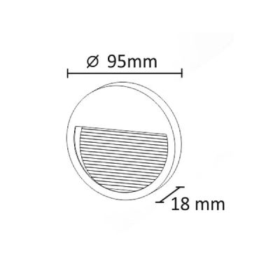 Goldlux Q LED lampa przypodłogowa 1x3 W grafitowa 313744