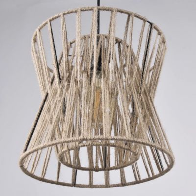 Goldlux Varberg lampa wisząca 1x20 W beżowa 316530